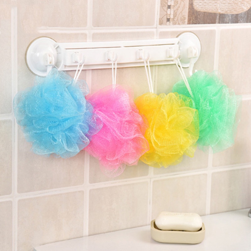 (SerbaSerbi) Spons Mandi Badan / Spons Mandi Jaring / Shower Puff / Spons Jaring Warna / Spons Mandi Gosok