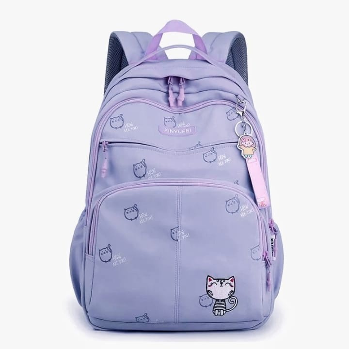 [COD] Tas Ransel Wanita Motif Kucing Terbaru / Tas Sekolah Fashion Korea Kekiniaan / Tas Anak / Tas Sekolah Lucu / Tas Anak  keren / Tas Murah/ Tas Backpack Termurah