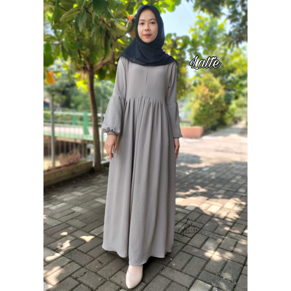 Gamis Joline Crinkle Airflow / Gamis Basic Babydoll Crinkle