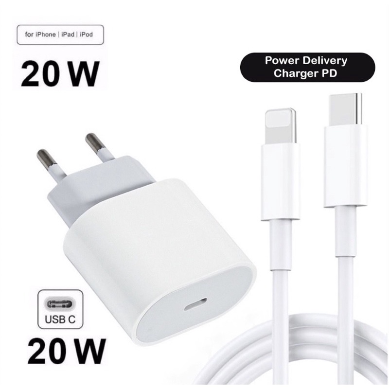 Charger  IPH  C to L For iPon 20W Fast Charging