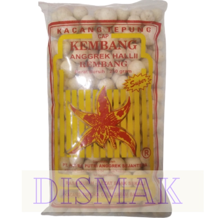 Kacang Tepung Atom Cap KEMBANG Anggrek Hallii 250gr