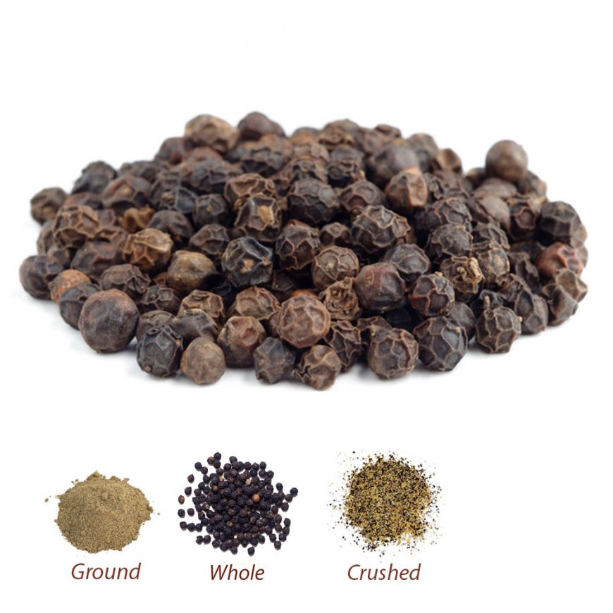 Lada Hitam Giling Kasar 1kg / Black Pepper Crushed 1kg