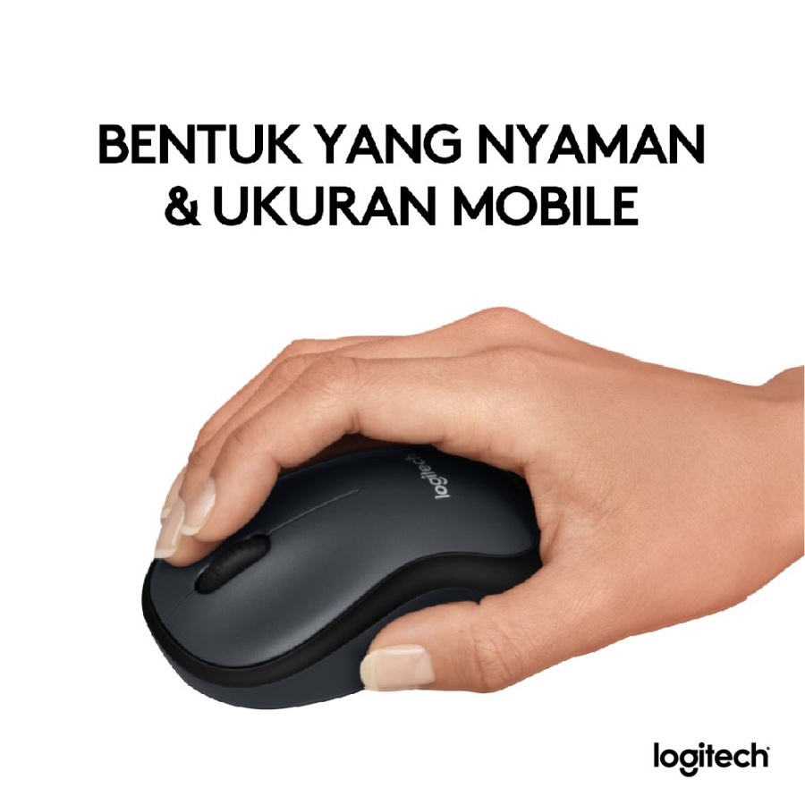 Mouse Wireless Logitech M220 SILENT CLICK ORIGINAL RESMI