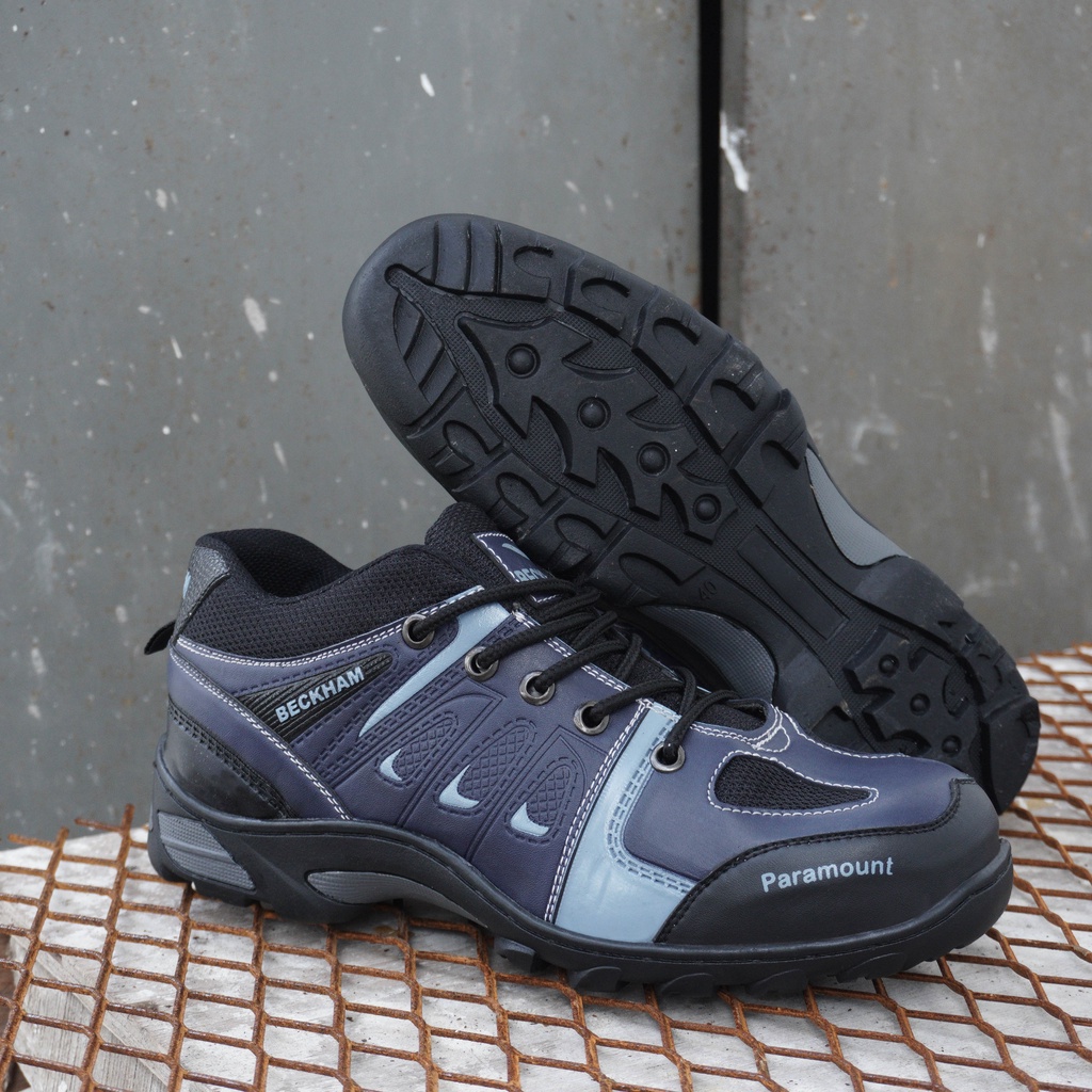 Sepatu Boots Gunung Pria Beckham Paramount Hiking Tracking Sepatu Safety Ujung Besi Outdoor ORIGINAL