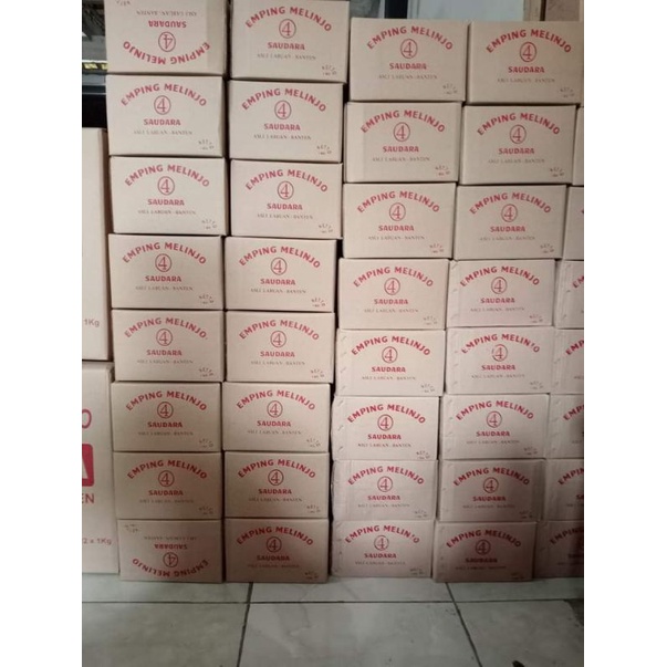 

Emping melinjo Mentah 5kg khas menes labuan Pandeglang Banten