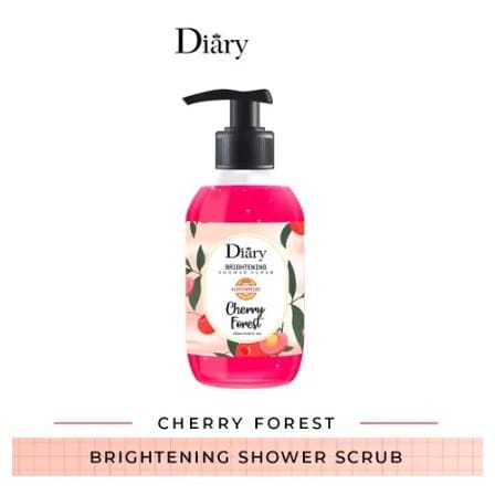 DIARY BRIGHTENING SHOWER SCRUB 250ML