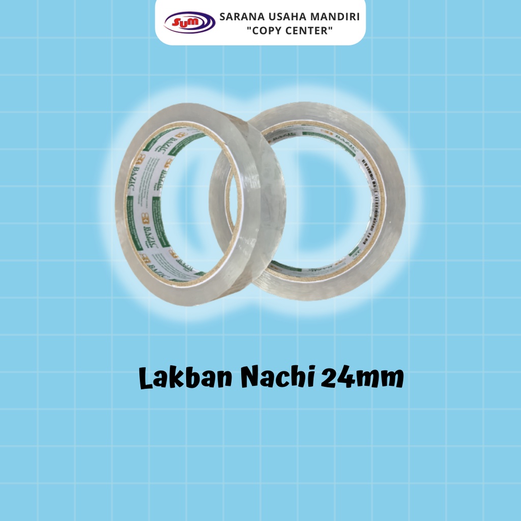 Lakban Bening Nachi 24mm