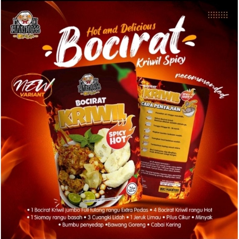 

BOCIRAT KRIWIL HOT SPICY PEDES BANGET