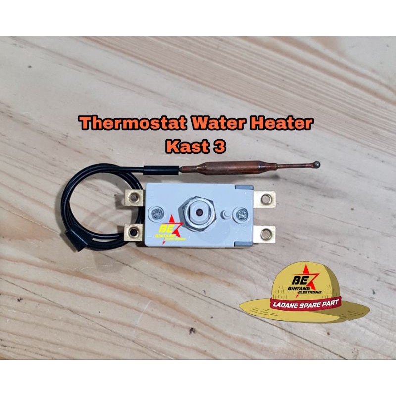 Termostat Switch Water Heater Kast3 Kotak Kecil Thermostat WQS 110-123A