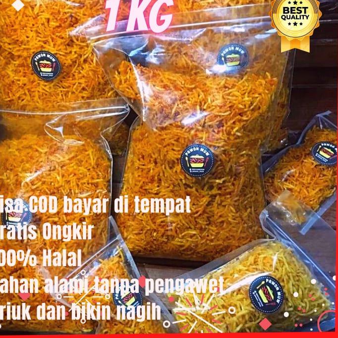 

✨Original✨ Termurah Kentang Mustofa 1kg Camilan Cemilan Snack Lauk Keripik Kering Kentang Mustofa Mustopa Kriuk Crispy Renyah Balado Pedas Pedes Manis Kentang Goreng Sambal Sambel Kentang Makanan Tradisional Tanpa Pengawet Murah 1kg 500gr Makanan Ringan 