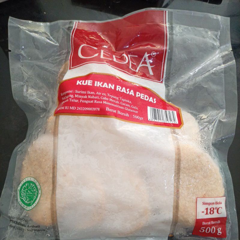 

Cedea Kue ikan rasa pedas 500gr