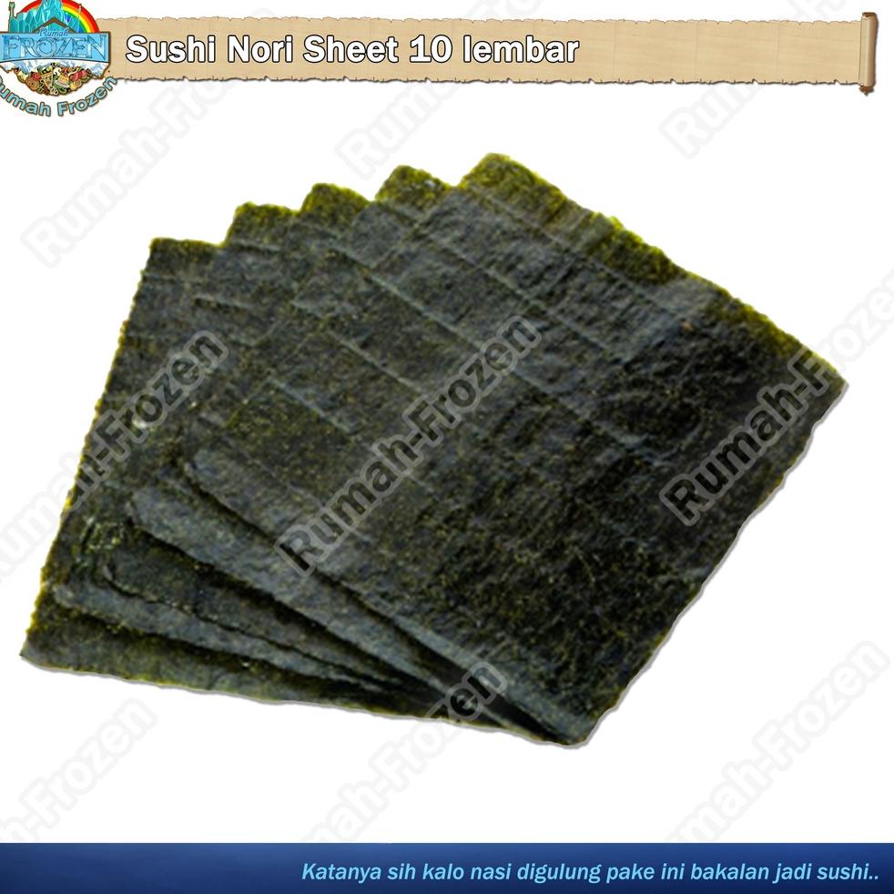 

Harga Murah _ Manjun Sushi Nori 10 lbr | Nori Sushi Kimbab | Manjun Seaweed Nori Rumput laut Halal ★