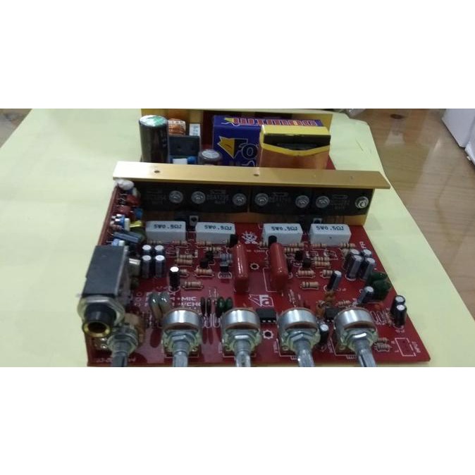 KIT AMPLI FOX OCEAN BLUE+SMPS 32v