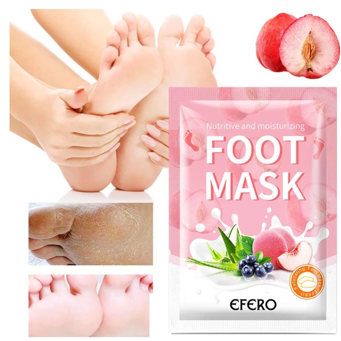 EFERO Foot Mask / EFERO Masker Kaki - CHERRY