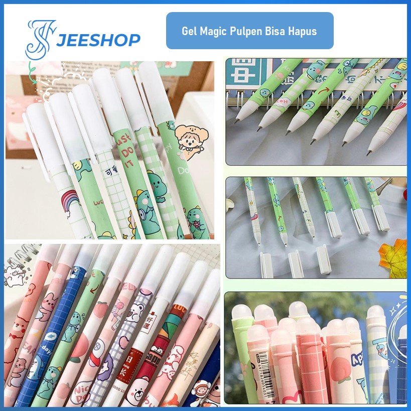 

Pulpen Bisa Hapus Bolpoin Gel Erasable Motif Karakter Lucu