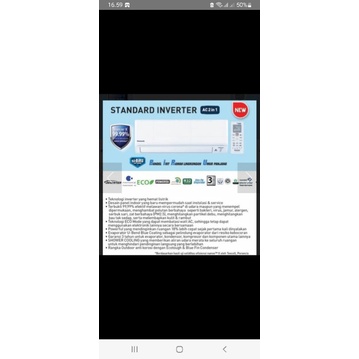 AC PANASONIC 1PK DELUXE INVERTER XPU9XKJ