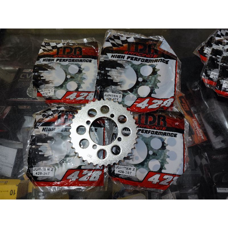 gear belakang tdr racing 428 35 36 37 38 rxking f1zr Jupiter