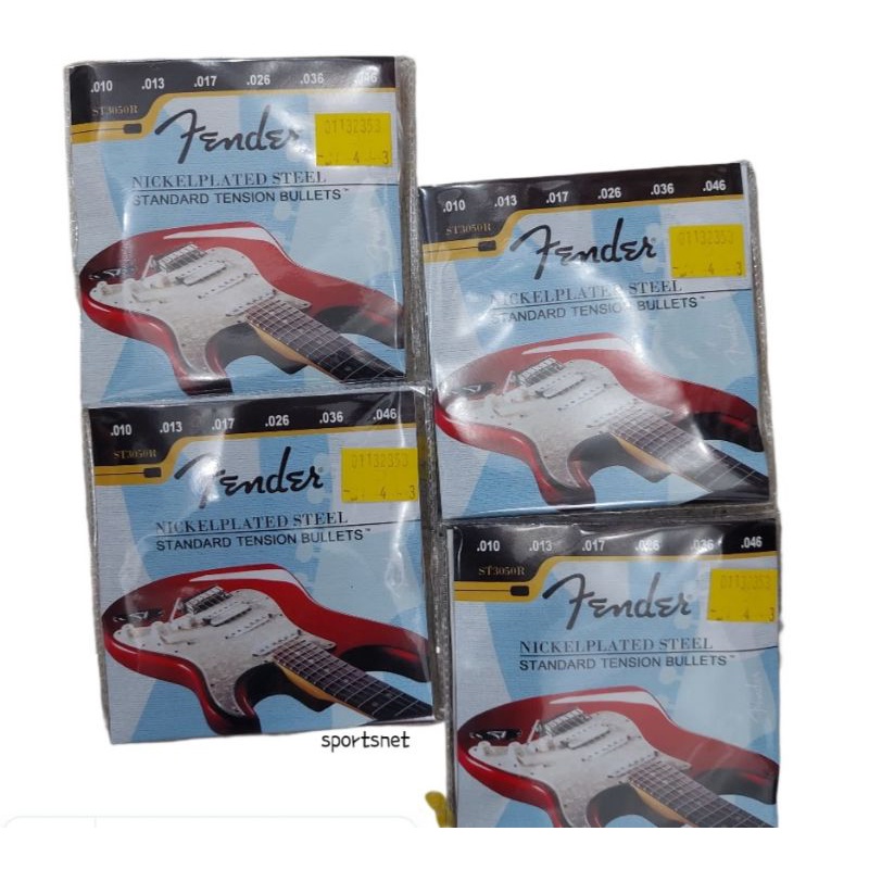 Tali Gitar Listrik / Senar Gitar Elektrik  Fender ful set