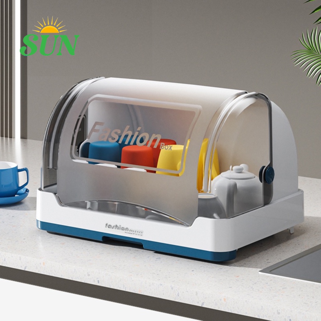 SUN RAK CANGKIR S888/ RAK PIRING PLASTIK / RAK CANGKIR GANTUNG / RAK PIRING WASTAFEL