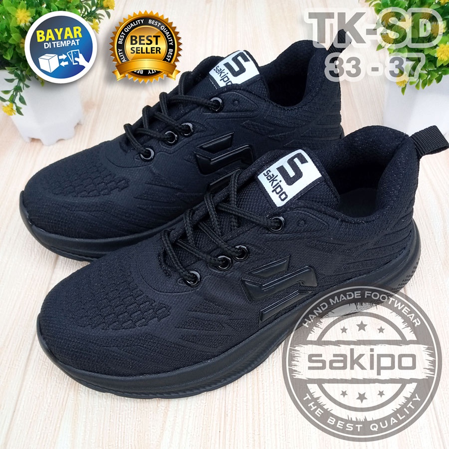 PROMO BTS KEMBALI SEKOLAH !! SEPATU SEKOLAH HITAM POLOS ANAK TK SD UKURAN 33 - 37 / SEPATU HITAM ANAK - ANAK SD / SEPATU SEKOLAH TK / SEPATU KIDS TERBARU / SAKIPO