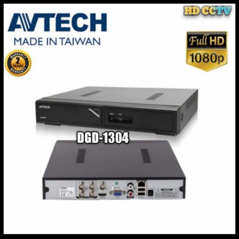 Dvr AVTECH 4ch DGD 1304
