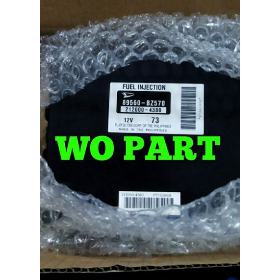 89560-BZ570 ECU komputer computer grand max 1.5 1500cc minibus fuel injection unit control