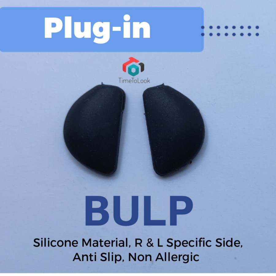 Nose Pad Colok Nosepad Bantalan Hidung Plug in Kacamata Specific Frame Sungglas Nosepad bantalan Hid