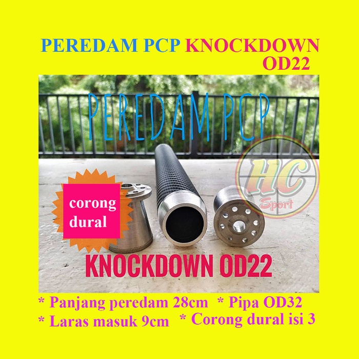 Peredam Pcp Knockdown Od22