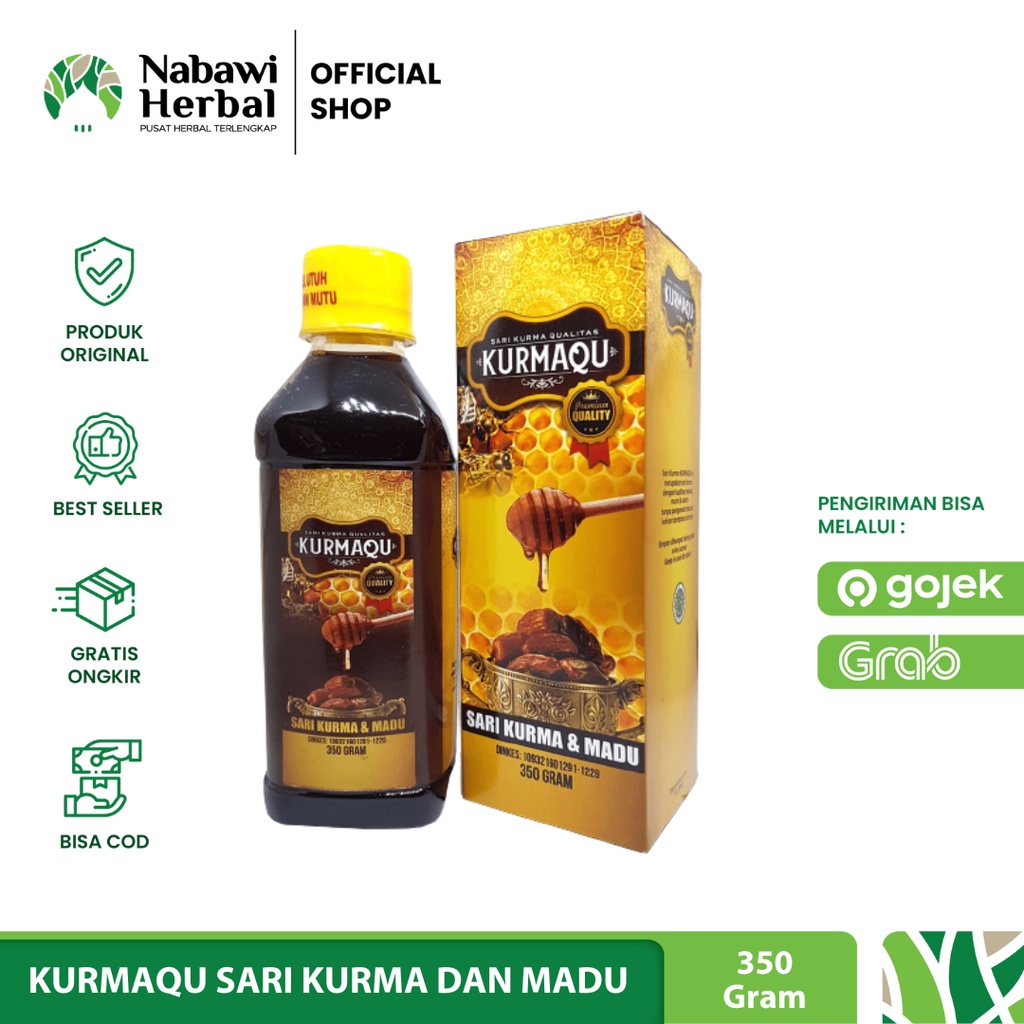 

KURMAQU - Sari Kurma Premium Suplemen Tubuh Membantu Atasi Amandel Radang Tenggorokan 350gr