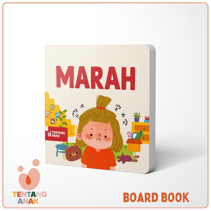 Tentang Anak Board Book Marah | Buku Cerita Anak