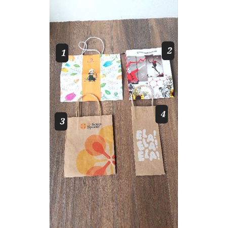 

paper bag holland bakery ELA soup spoon