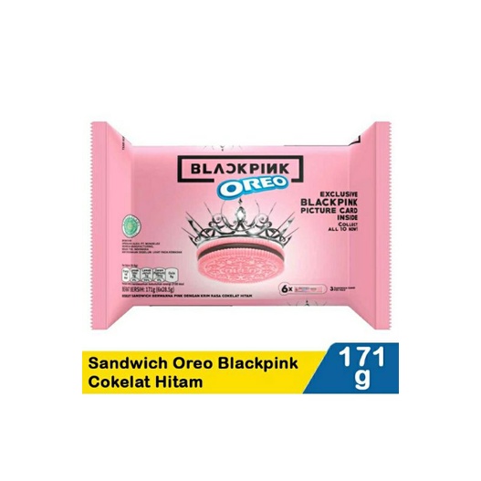 Oreo Blackpink Cokelat Hitam