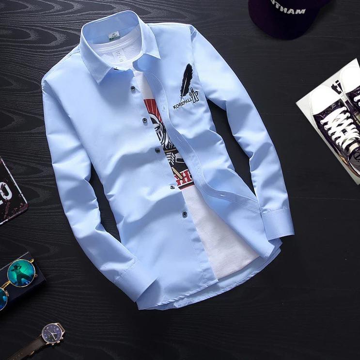 【F⚡ASH SALE✅】 animos / kemeja KOREPALL M,L,XL,XXL / kemeja pria lengan panjang / kemeja casual