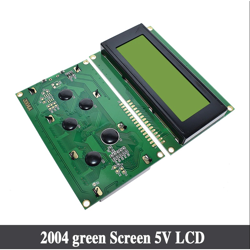 LCD Karakter 20x4 20 x 4 20*4 2004 SERIAL Display Yellow Green Backlight Kuning Hijau