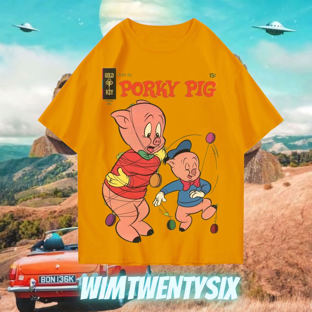 Wimtwentysix “kaos oversize porky pig Yoyo vintage tee” Oversized t-shirt