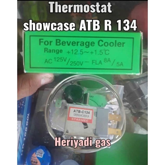 Thermostat showcase minuman dingin R 134