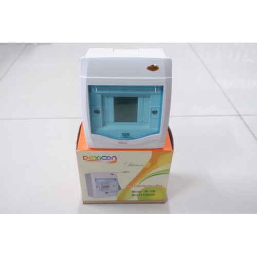 BOX MCB SAKLAR SAPPHIRE 4 GROUP OUTBOW INBOW RUMAH MCB 4G TRANSPARAN