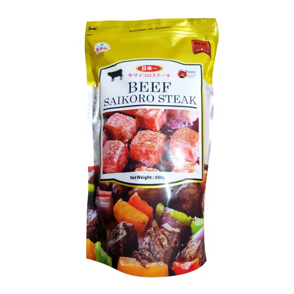 

Beef Saikoro Steak Australian Wagyu Cubes / Daging Sapi Kubus 500 Gr