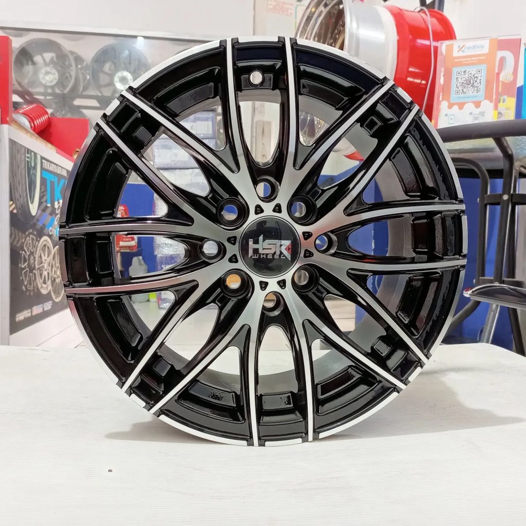 Velg Mobil Ring 15 HSR NAPLES untuk Avanza, Xenia, Livina, Etios, Brio, Agya, Ayla dll