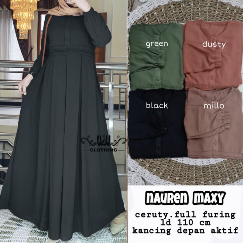 NAUREN MAXY ORI BY W&amp;W //GAMIS BUSUI //GAMIS
