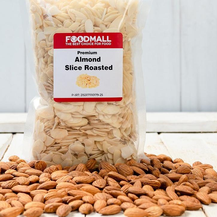 

♩ Almond Slice ROASTED 250 gram / Almond Slice PANGGANG ➶
