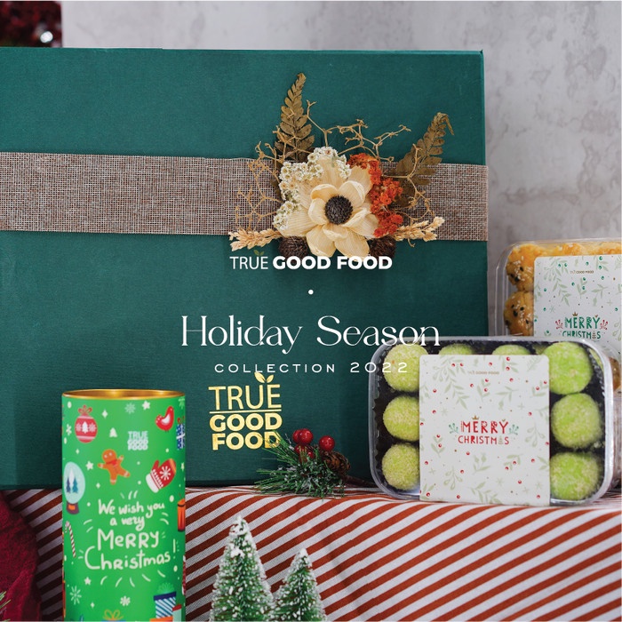 

True Good Food Christmas Cookies New Years Packaging Natal - Joy