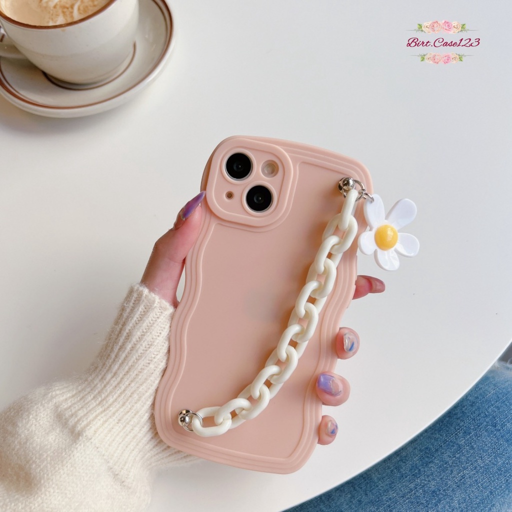 SOFTCASE WAVY WAVE GELOMBANG WARNA RANTAI FOR IPHONE 7 8 7+ 8+ X XS XR XS MAX 11 12 13 14 PRO MAX 14 MAX 14 PLUS BC6989