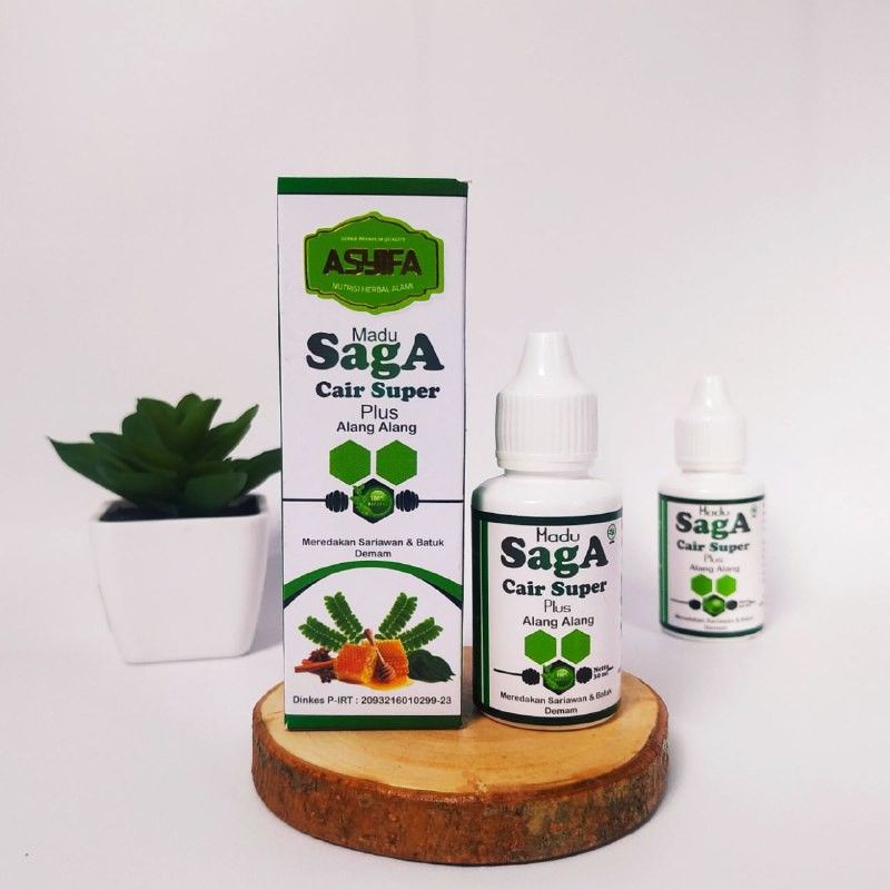 Madu Saga Asyifa - Obat Batuk Sariawan Madu Daun Saga