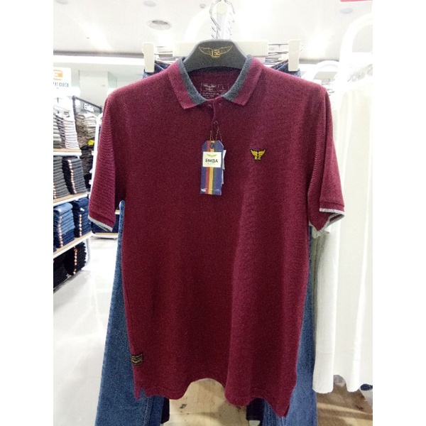 Emba Classic kaos polo tshirt pria original