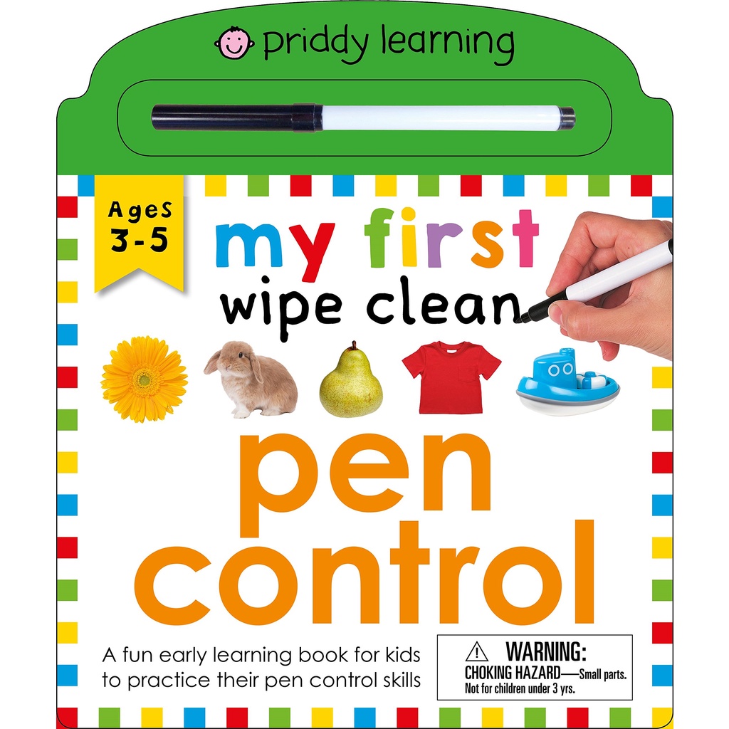 [Priddy] My First Wipe Clean - Pen Control