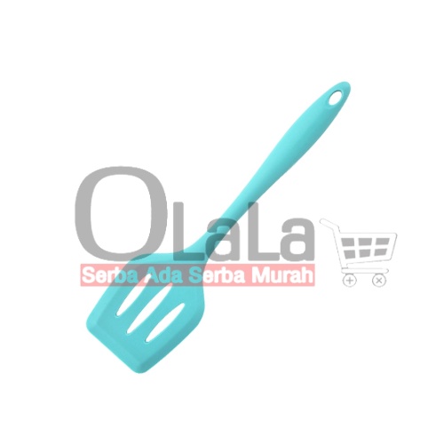 ( OJE ) SPATULA SILICON LUBANG SUTIL SILIKON TAHAN PANAS TM-CH4232