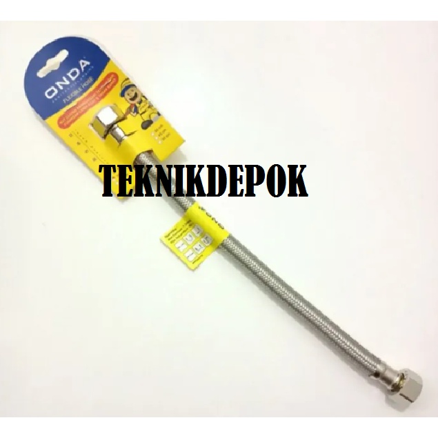 Selang Flexible Onda Selang Closet Air Panas Sower Stainless Fleksibel Hose 1/2 inch Selang Shower A