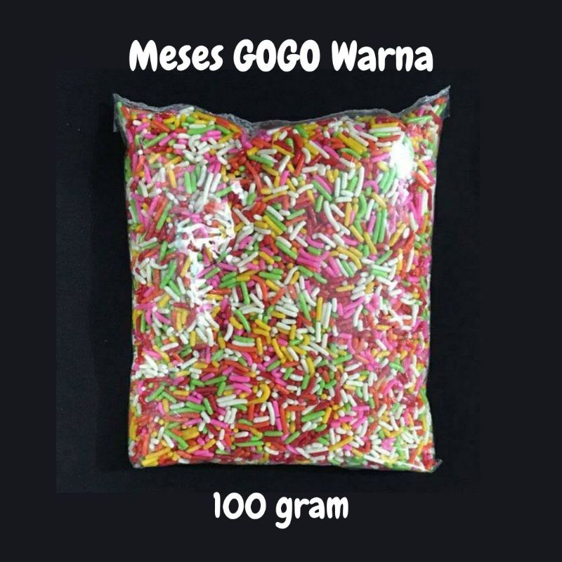 Meses GOGO Warna (Rainbow) 100gr