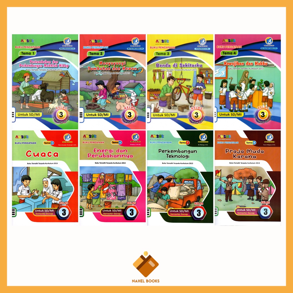 LKS TEMA KELAS 3 SEMESTER 1, SEMESTER 2 - AKSES